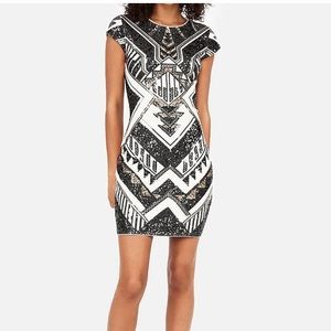 NWT EXPRESS SEQUINCED DRESS SIZE XS